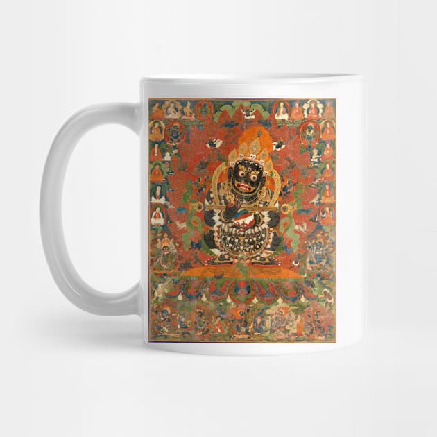 Mahakala Protector of the tent by indusdreaming